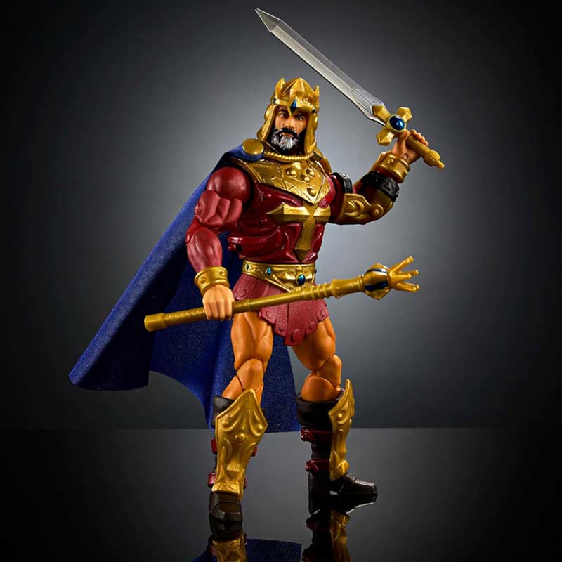 Figura King Randor Masters Of The Universe New Eternia Masterverse Mattel 03