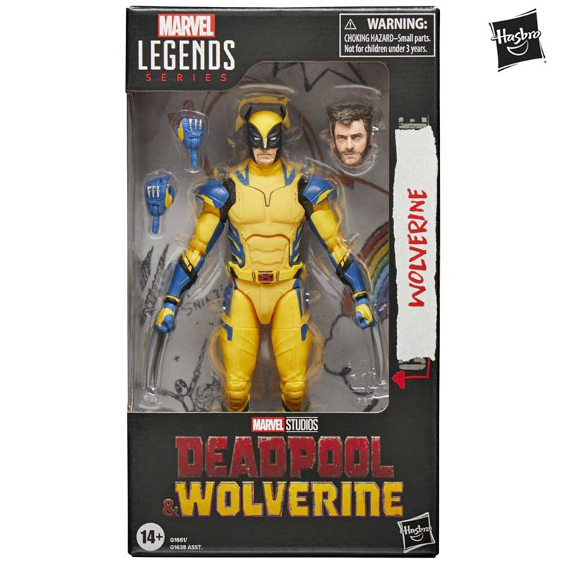 Figura Wolverine Deadpool & Wolverine Marvel Legends Series Hasbro 01