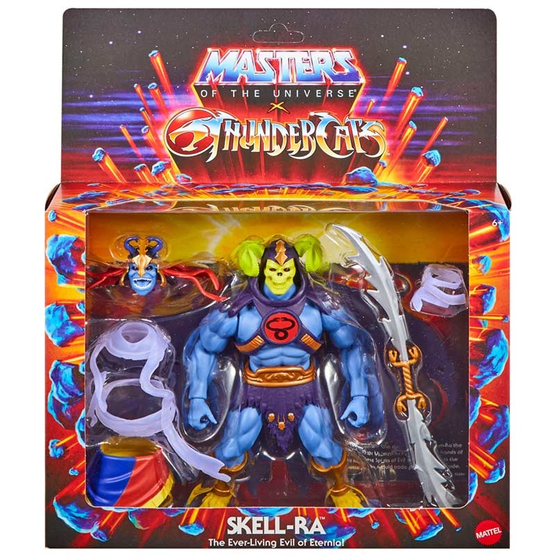 Figura Deluxe Skell-Ra Masters Of The Universe x ThunderCats Mattel 01