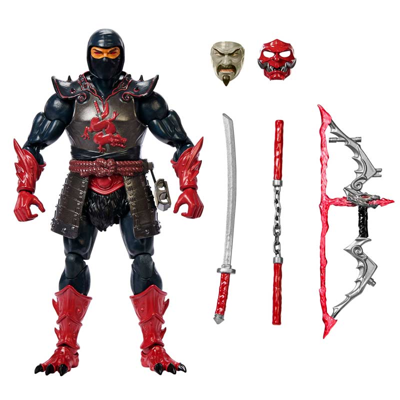 Figura Ninjor Masters Of The Universe New Eternia Masterverse Mattel - Imagen 2