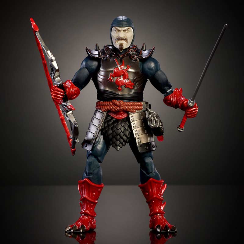 Figura Ninjor Masters Of The Universe New Eternia Masterverse Mattel - Imagen 4