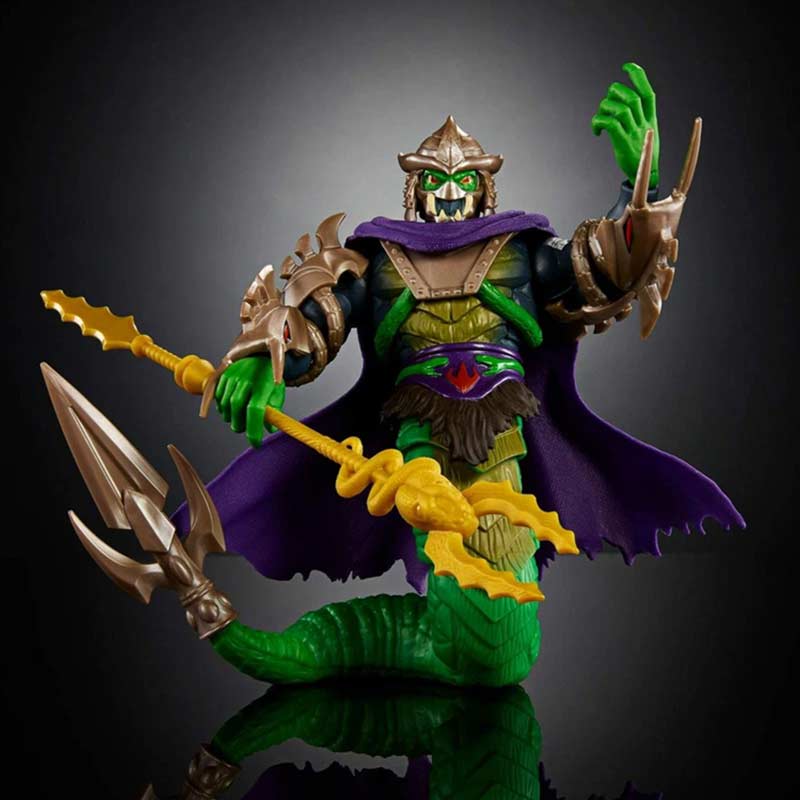 Figura Super Shredder MOTU x TMNT Turtles of Grayskull Mattel 03