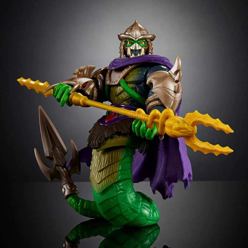 Figura Super Shredder MOTU x TMNT Turtles of Grayskull Mattel 04