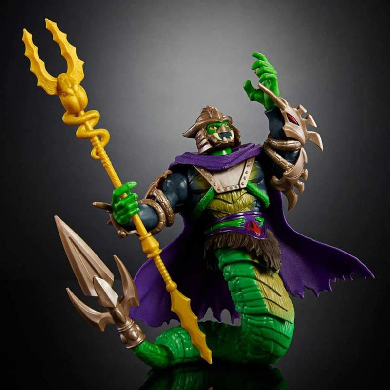 Figura Super Shredder MOTU x TMNT Turtles of Grayskull Mattel 05