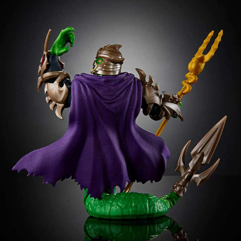 Figura Super Shredder MOTU x TMNT Turtles of Grayskull Mattel 06