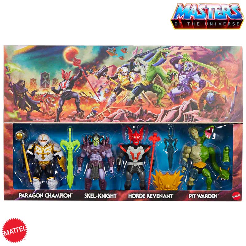 Pack Figuras Battle for Eternia Masters Of The Universe Origins Mattel 01