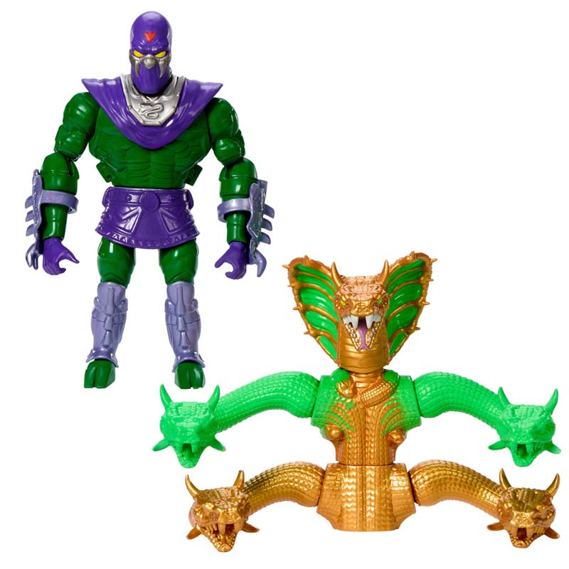 Figura Deluxe King Hiss MOTU x TMNT Turtles of Grayskull Mattel 02