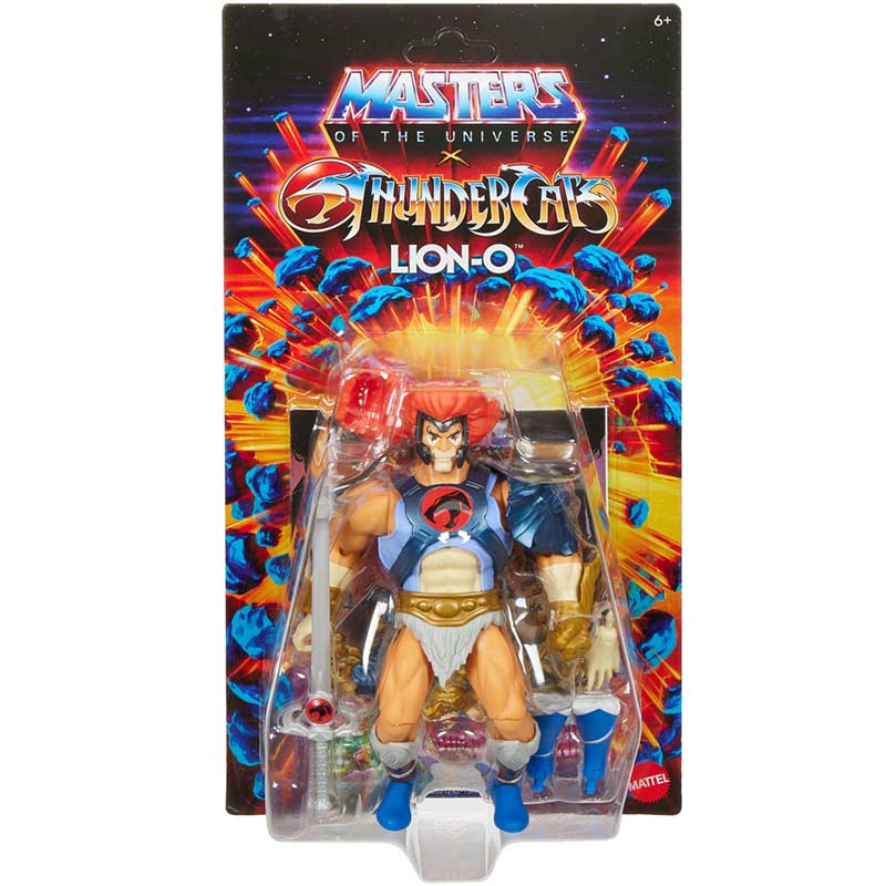 Figura Lion-O Masters Of The Universe x ThunderCats Mattel 01