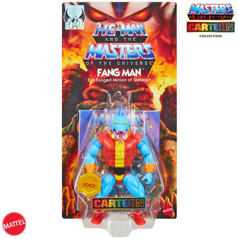Figura Fang Man Masters Of The Universe Cartoon Collection Mattel 01