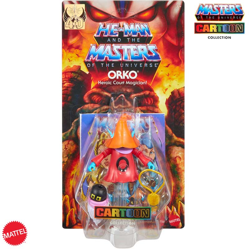Figura Orko Masters Of The Universe Cartoon Collection Mattel 01