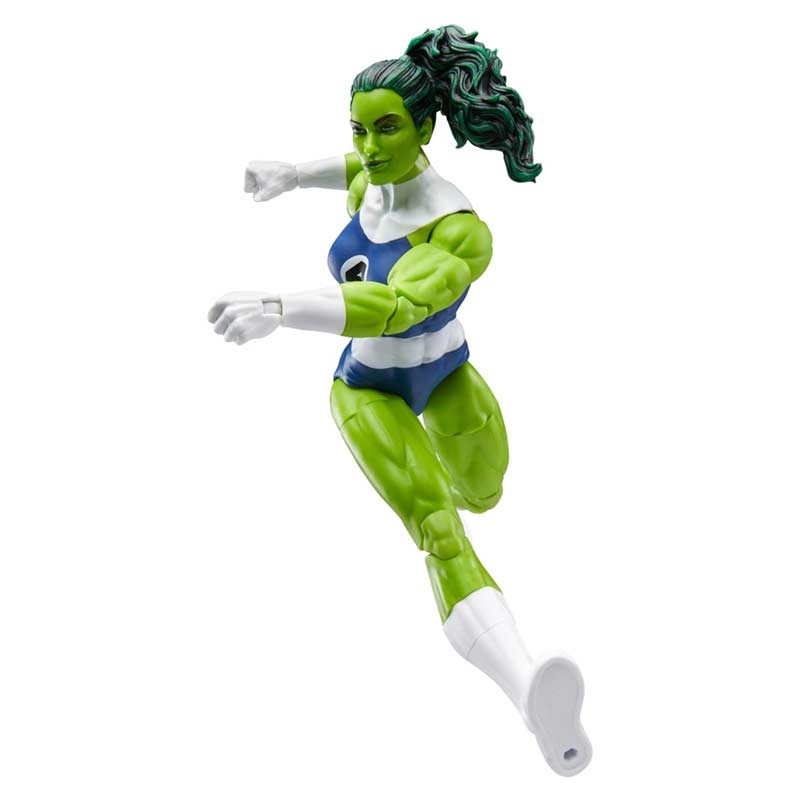 Figura She-hulk Fantastic Four Marvel Legends Series Retro Collection Hasbro 06