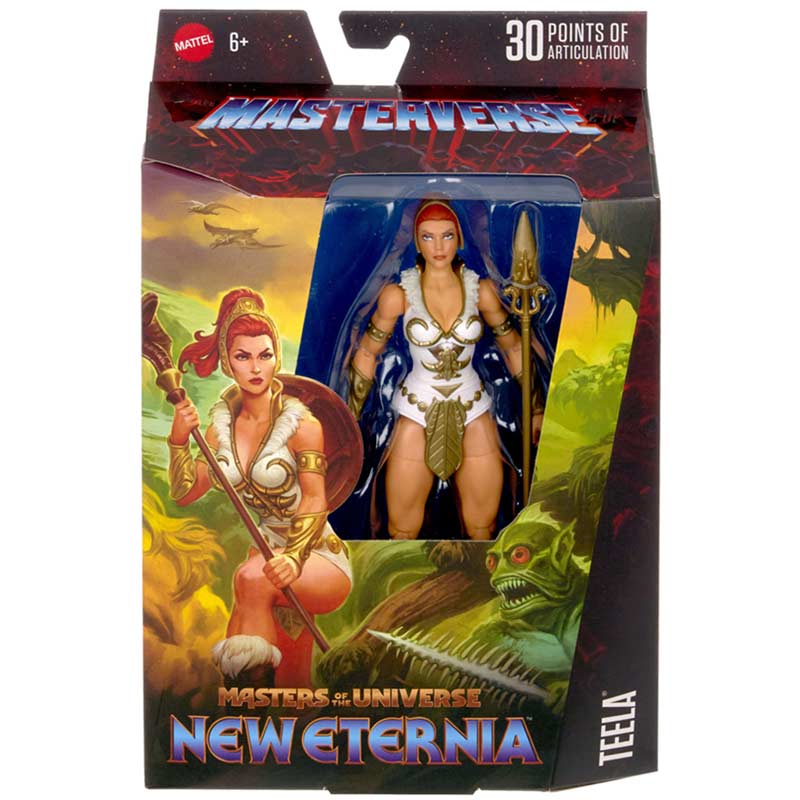 Figura Teela Masters Of The Universe New Eternia Masterverse Mattel 01