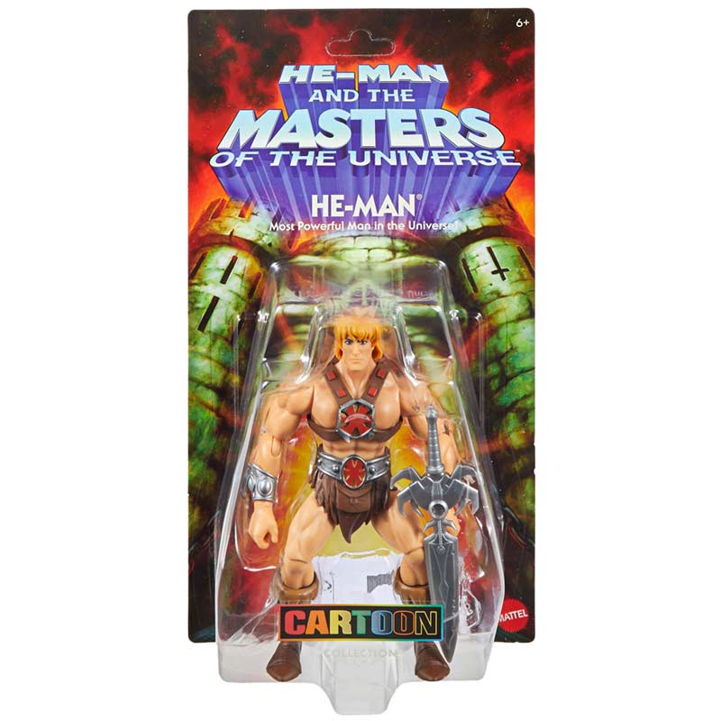 Figura He-Man Masters Of The Universe Origins 200x Cartoon Collection Mattel 01