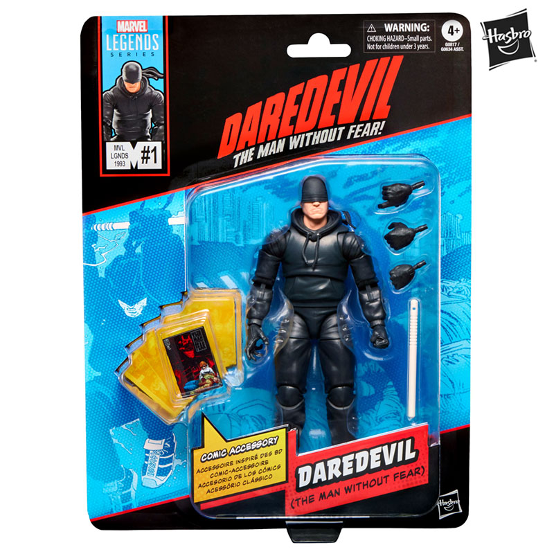 Figura Daredevil The Man Without Fear Marvel Legends Series Hasbro 01