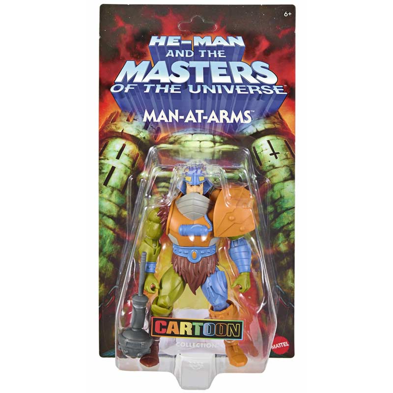 Figura Man-At-Arms Masters Of The Universe Origins 200x Cartoon Collection Mattel 01