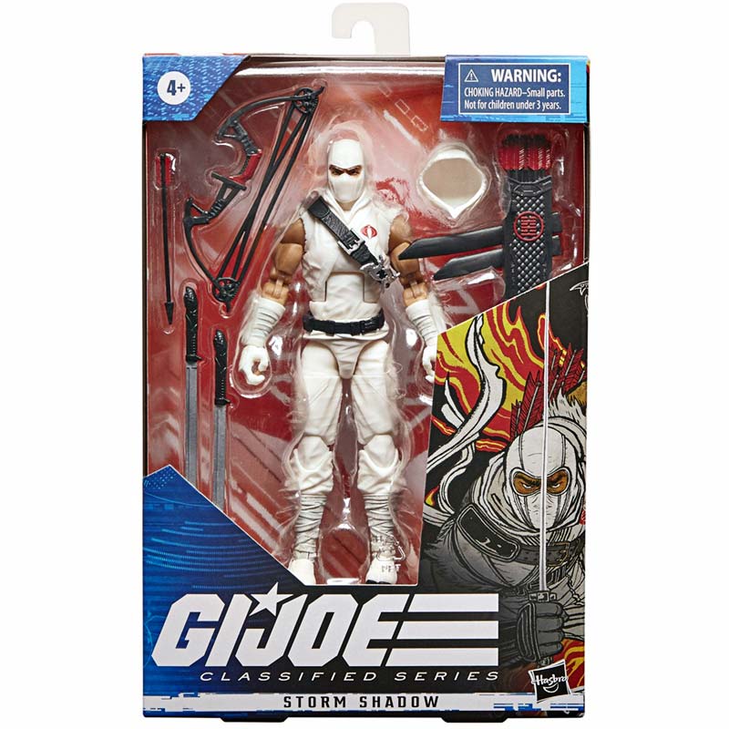 Figura Storm Shadow G.I. Joe Classified Series Hasbro 01