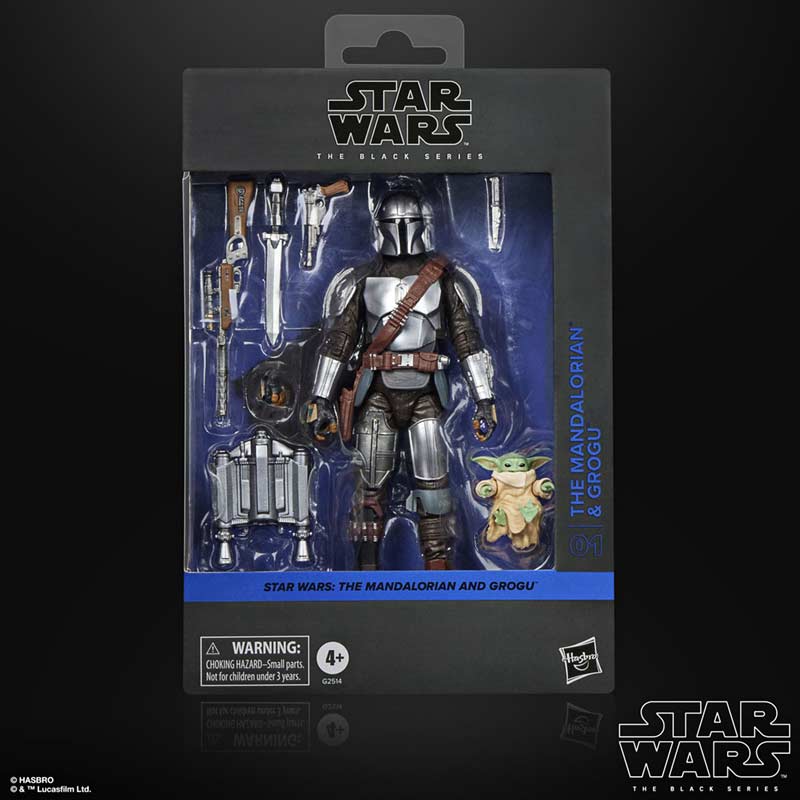 Figura The Mandalorian And Grogu Star Wars Black Series Hasbro 01