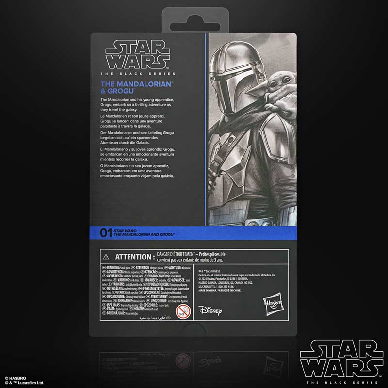 Figura The Mandalorian And Grogu Star Wars Black Series Hasbro 05
