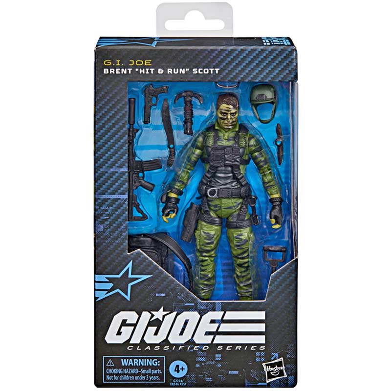 Figura Brent Hit & Run Scott G.I. Joe Classified Series Hasbro 01