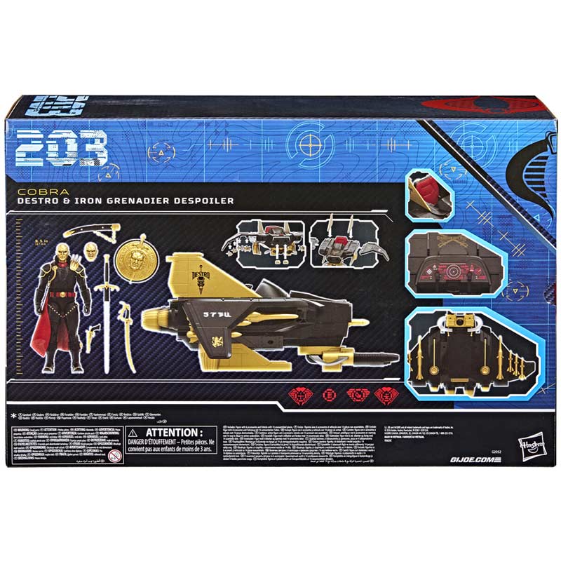 Figura Destro & Iron Grenadier Despoiler G.I. Joe Classified Series Hasbro 15