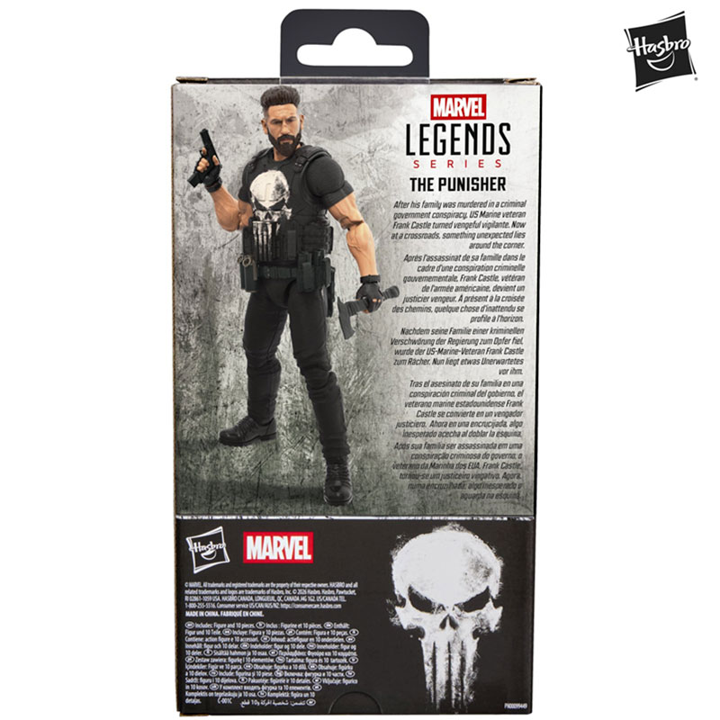 Figura Punisher The Punisher Marvel Legends Series Hasbro 09