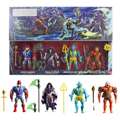 Pack Figuras Battle For Subternia Masters Of The Universe Origins Mattel 01