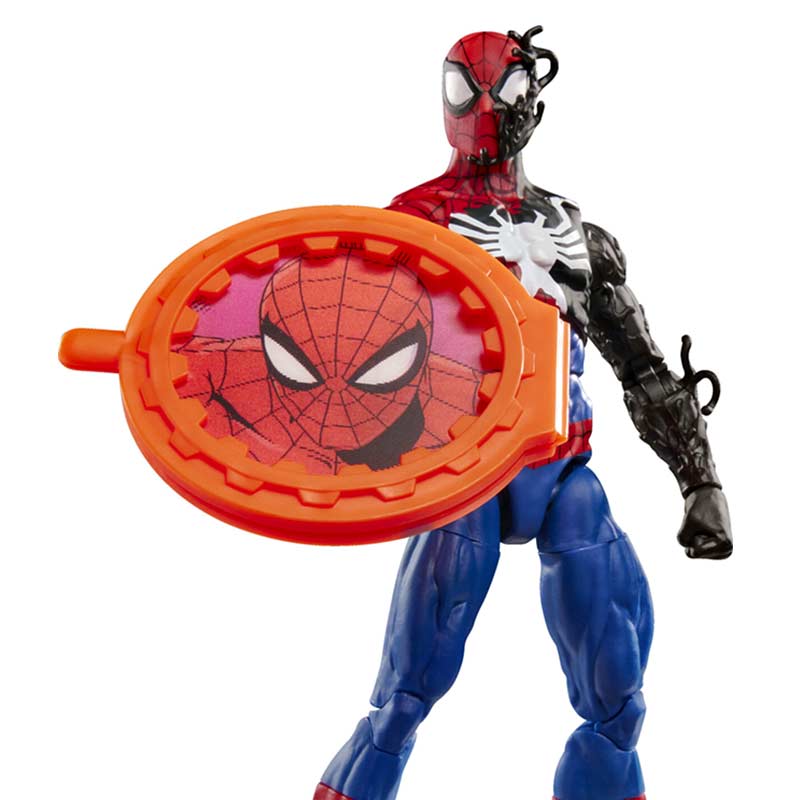 Figura Spider-Man Alien Costume Secret Wars Marvel Legends Series Hasbro 06
