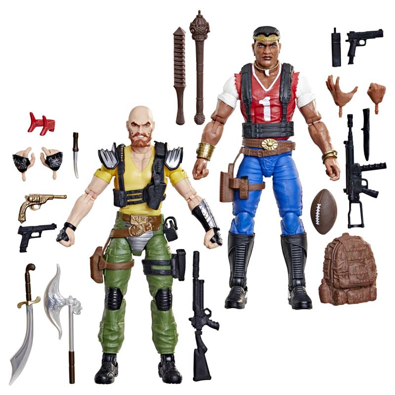 Pack Figuras David (RED Dog) Taputapu & Varujan (TAURUS) G.I. Joe Classified Series Hasbro 02
