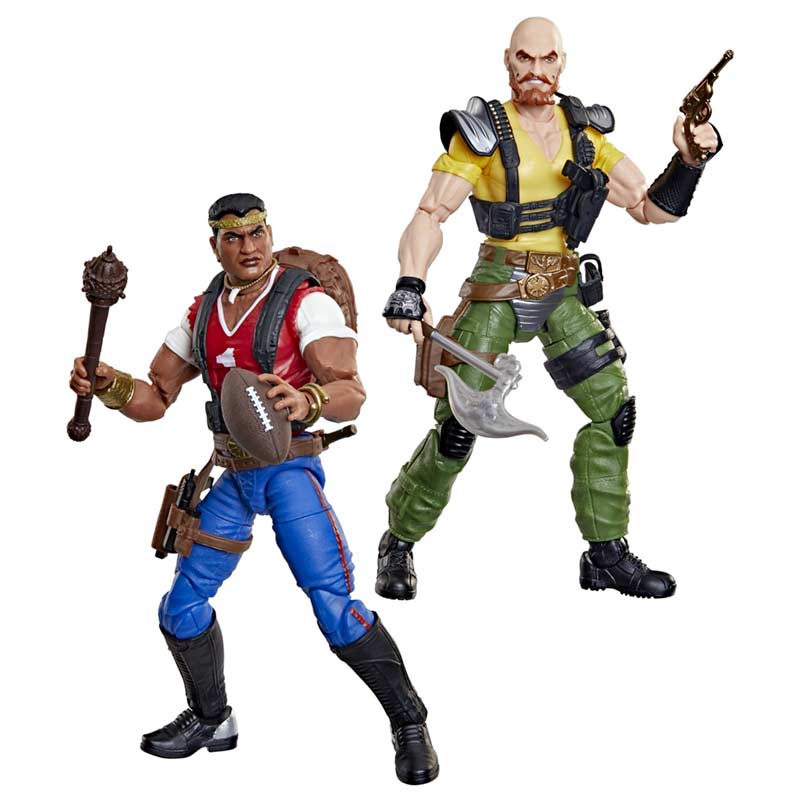 Pack Figuras David (RED Dog) Taputapu & Varujan (TAURUS) G.I. Joe Classified Series Hasbro 03