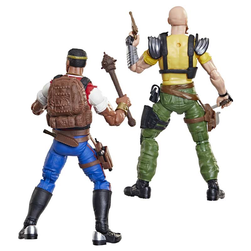 Pack Figuras David (RED Dog) Taputapu & Varujan (TAURUS) G.I. Joe Classified Series Hasbro 04