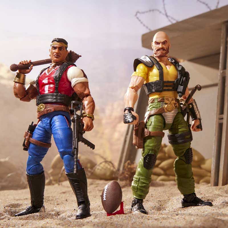 Pack Figuras David (RED Dog) Taputapu & Varujan (TAURUS) G.I. Joe Classified Series Hasbro 05