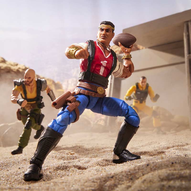 Pack Figuras David (RED Dog) Taputapu & Varujan (TAURUS) G.I. Joe Classified Series Hasbro 07