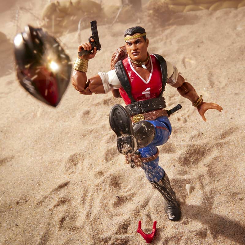 Pack Figuras David (RED Dog) Taputapu & Varujan (TAURUS) G.I. Joe Classified Series Hasbro 09