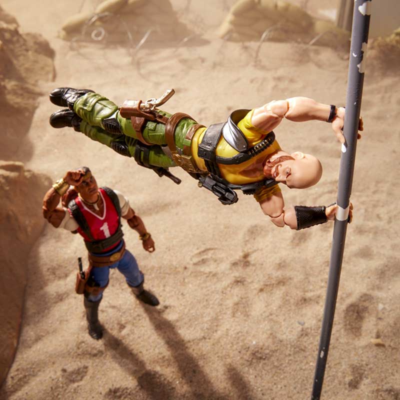 Pack Figuras David (RED Dog) Taputapu & Varujan (TAURUS) G.I. Joe Classified Series Hasbro 10