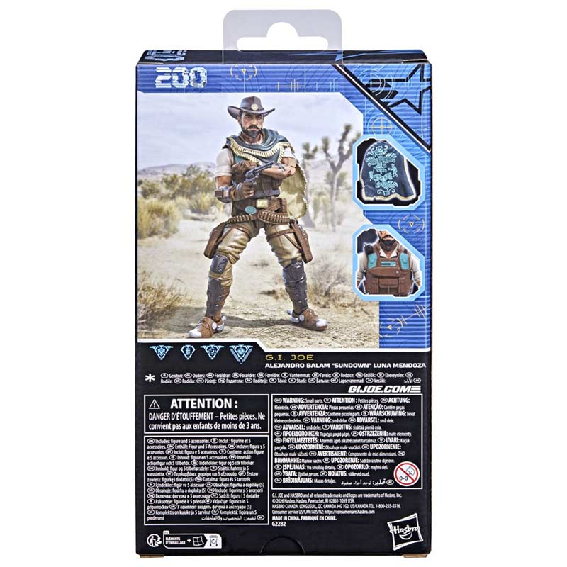 Figura Alejandro Balam “Sundown” Luna Mendoza G.I. Joe Classified Series Hasbro 09