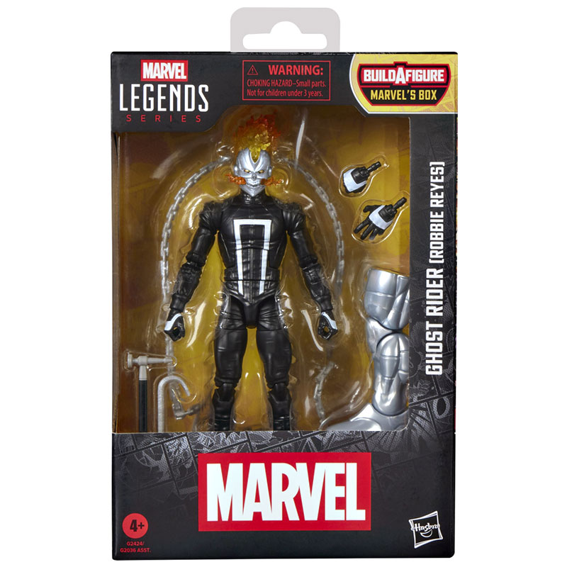 Figura Ghost Rider (Robbie Reyes) Marvel Legends Series Hasbro 01