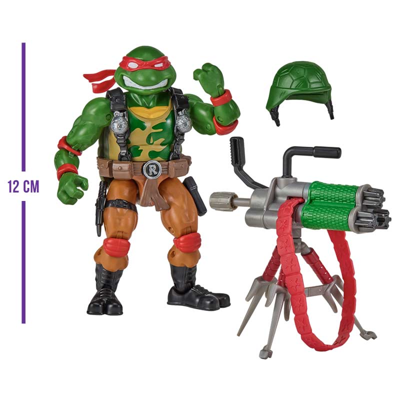 Figura Raphael X Roadblock Tmnt X G.I.Joe Crossover Classics Playmates 02