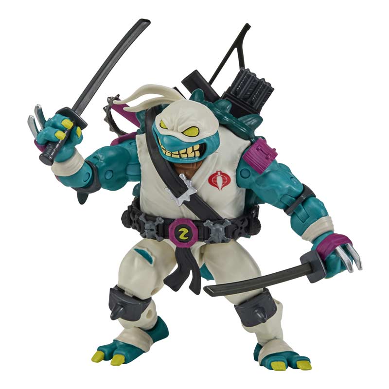 Figura Slash x Storm Shadow Tmnt X G.I.Joe Crossover Classics Playmates 03