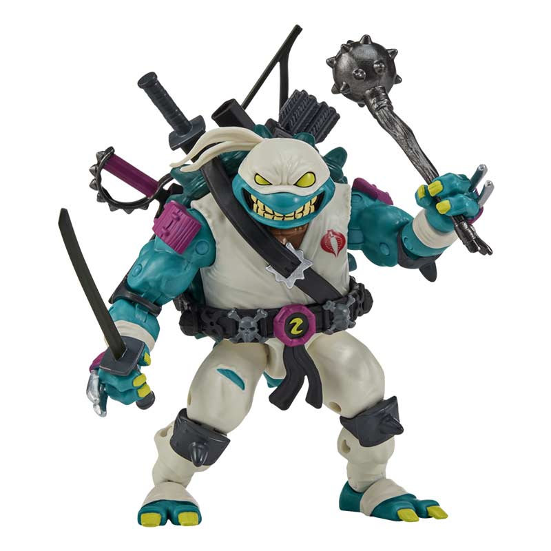 Figura Slash x Storm Shadow Tmnt X G.I.Joe Crossover Classics Playmates 04