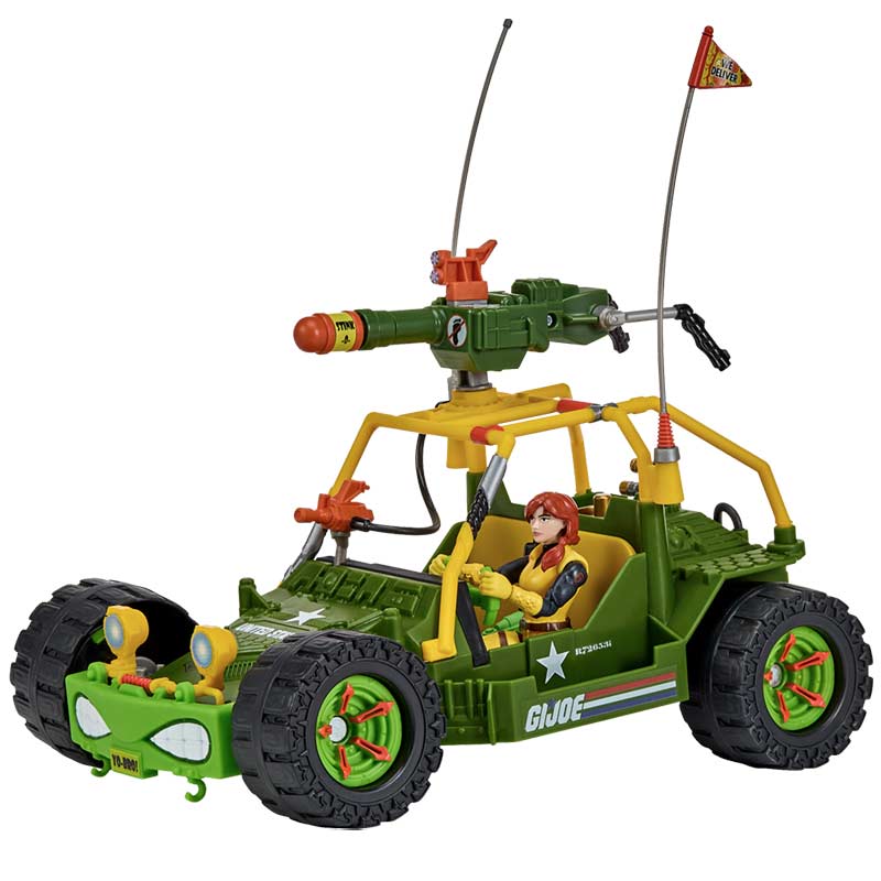 Vehículo A.W.E. Shell-Striker and Scarlett-x-April Tmnt X G.I.Joe Crossover Classics Playmates 02