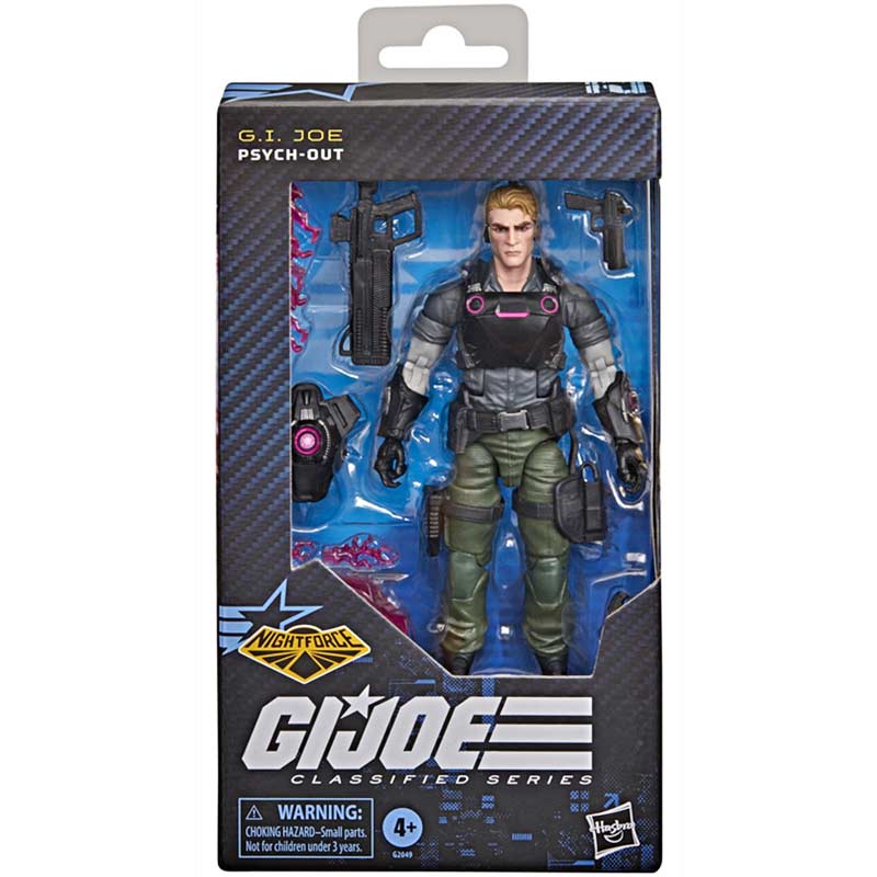 Figura Psych-Out Night Force G.I. Joe Classified Series Hasbro 01