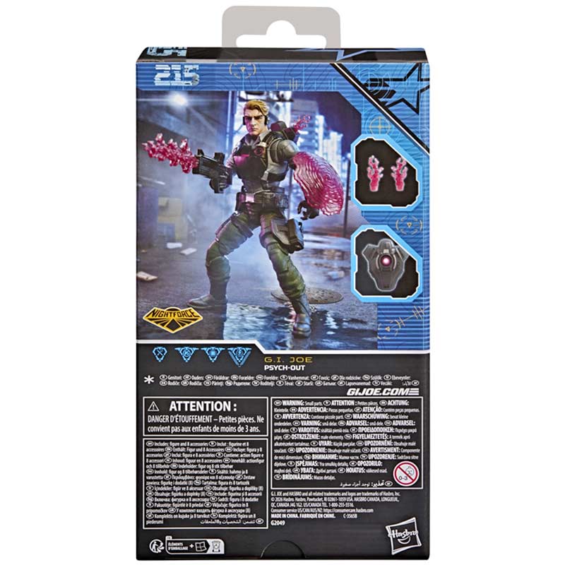 Figura Psych-Out Night Force G.I. Joe Classified Series Hasbro 06